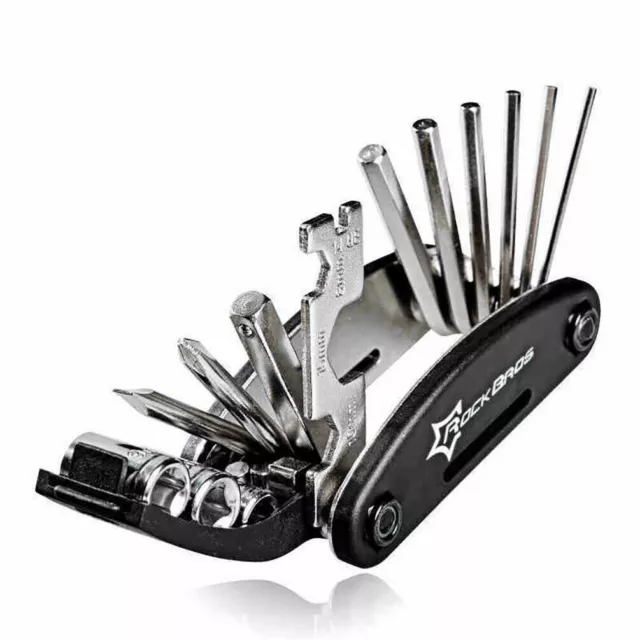 ROCKBROS Bicycle Tools 16 In 1 Portable Multi-Tools MTB Bike Repair Tool Kit