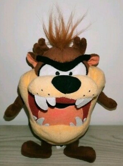 TAZ BIG HEADZ Plush Soft Toy Original Looney Tunes Tazmania £19.86