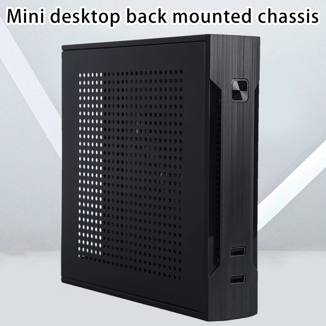 MINI PC CASE Lightweight Compact Portable Htpc Desktop Chassis with ...