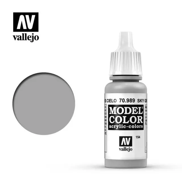 Vallejo Model Air Basic Colors Acrylic Airbrush Paint Set VAL71174