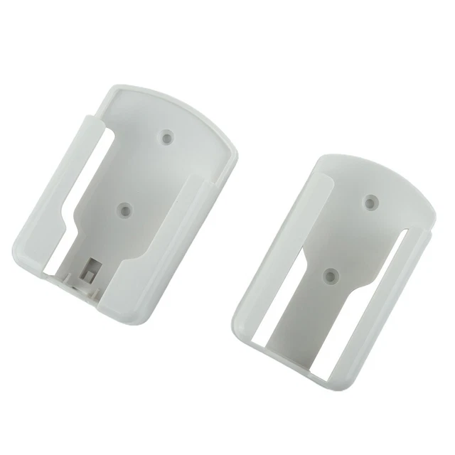 Support Mural Pour Télécommande De Climatiseur - Universel, Blanc, En ABS, Dimensions 10x6.5x4 Cm, Rangement Pratique