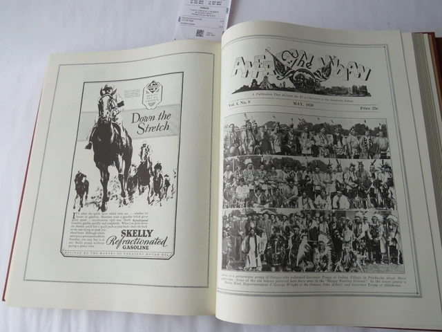 THE AMERICAN INDIAN 1926- 1931, Box in Folio,Tirage 250 Ex, 1970. 8