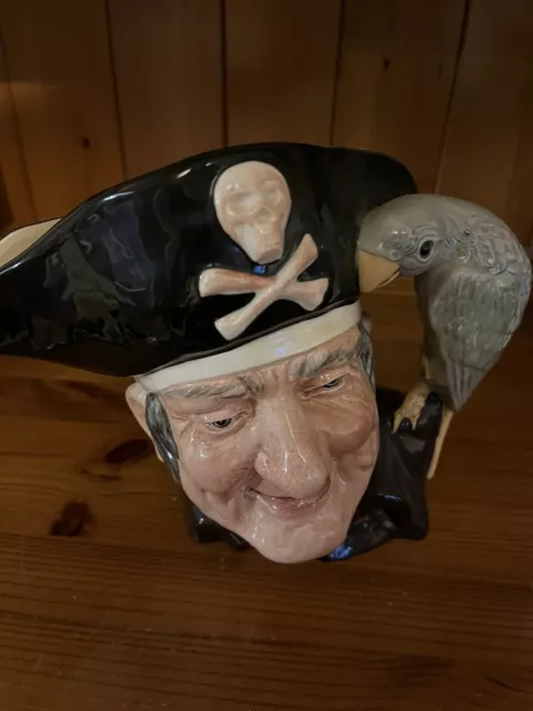 Royal Doulton Long John silver large toby jug