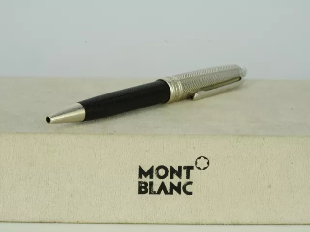 Montblanc Solitaire 925er Silber Doué Barley Classique Kugelschreiber ID 105223