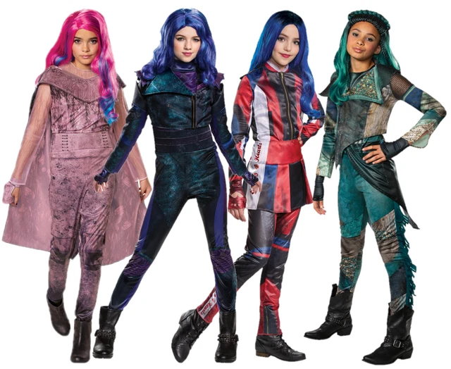 Licensed Disney Descendants 3 Mal Evie Uma Audrey Girls Costume