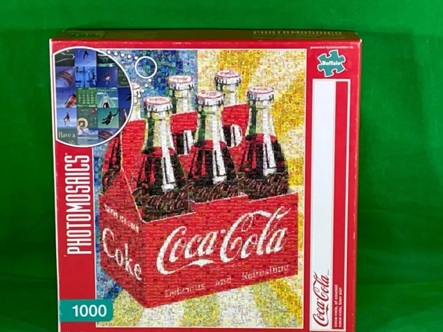 1000 Piece Coca-Cola  Buffalo Jigsaw Puzzle Photomosaics