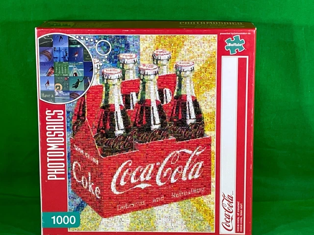 1000 Piece Coca-Cola  Buffalo Jigsaw Puzzle Photomosaics