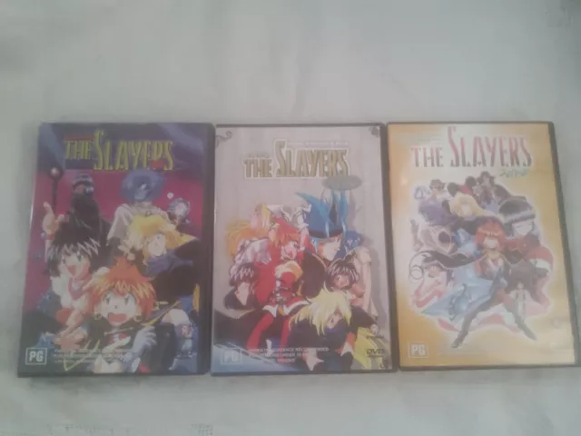 Slayers Try Box 3 Third Season 5 Discs DVD New Sealed (Sleeveless Open) R2