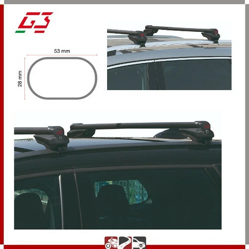 Barre Portatutto Per Volkswagen T-Roc 5 Porte (dal 2018) - Senza Corrimano, Portata 75kg, Made In Italy - Foto 8