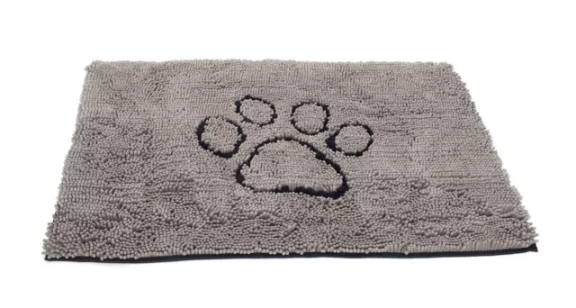 Dog Gone Smart Dirty Dog Doormat, Medium Light Grey 31" x 20" x 2"