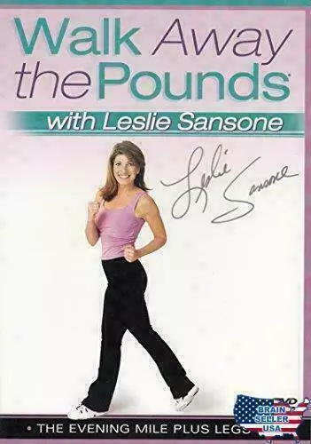 Walk Away the Pounds with Leslie Sansone (DVD, 2003) Evening Mile Plus Legs NEW