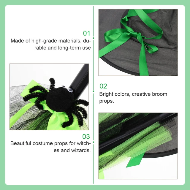 WITCH COSTUME HALLOWEEN Hat Photo Props Home Decoration Toddler Baby £