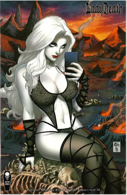Lady Death: Malevolent Decimation #1 (of 2)  Comic Shop Selfie Edition NM