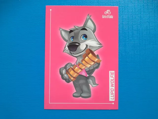 Figurina Ciclismo Panini 102 GIRO D'ITALIA n.  3 Lupo Wolfie