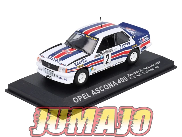 Kit Miniature Opel Ascona Type A Gr.1 #16 - Rallye Monte Carlo 1972 - 1/43