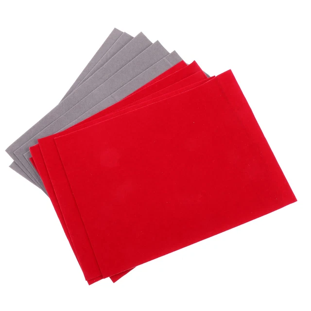 10 Hojas Paño Adhesivo Floculante Caja Regalo Paño Embalaje