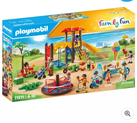 PLAYMOBIL Family Fun 71571 Großer Spielplatz Spiel Set mit Figuren Zubehör NEU