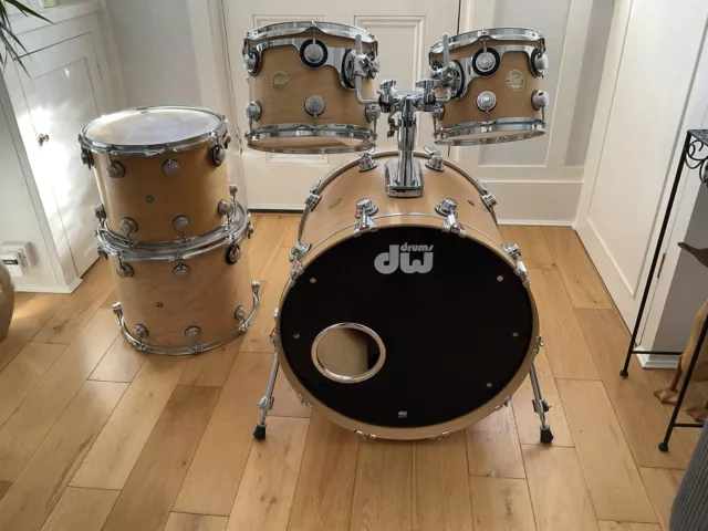 DW Collectors Series Maple Shell Pack in Natural Satin Oil