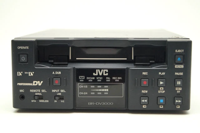 JVC BR-DV3000 DV & Mini DV Professional Player / Recorder. For