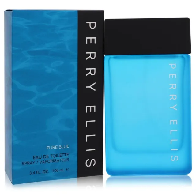 Perry Ellis Pure Blue By Perry Ellis Eau De Toilette Spray 3.4oz/100ml For Men