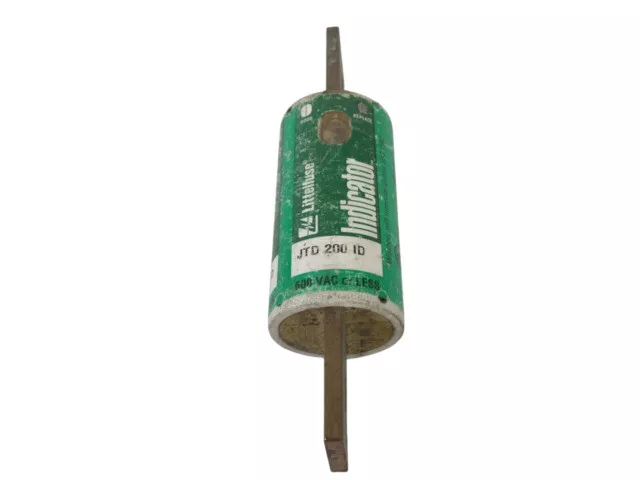 Littelfuse JTD_ID Indicator Class J Time Delay Fuse 200Amp (JTD200ID)