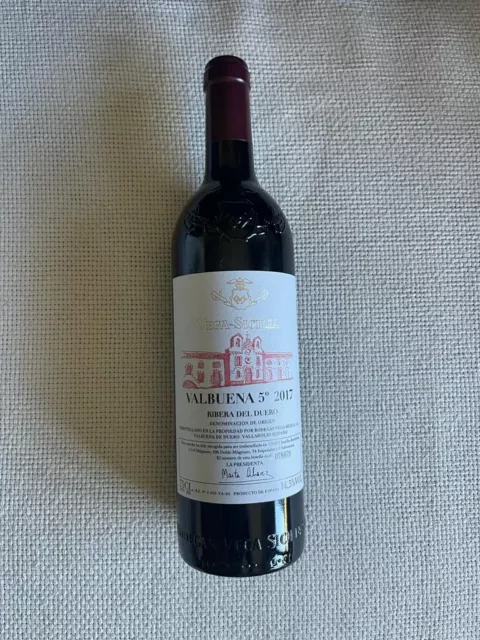 Vino Vega Sicilia Valbuena 5 2017