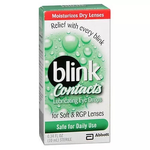 Blink Contacts Lubrifiant Eye Gouttes 10 ML Par Blink