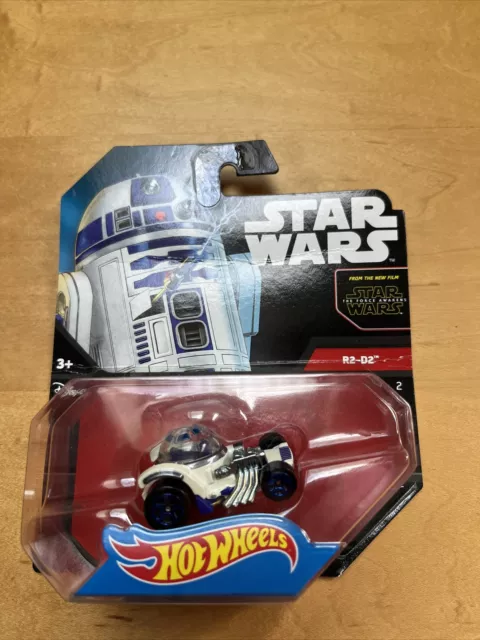 Hot Wheels - Star Wars Force Awakens - R2-D2 - Nuevo en tarjeta