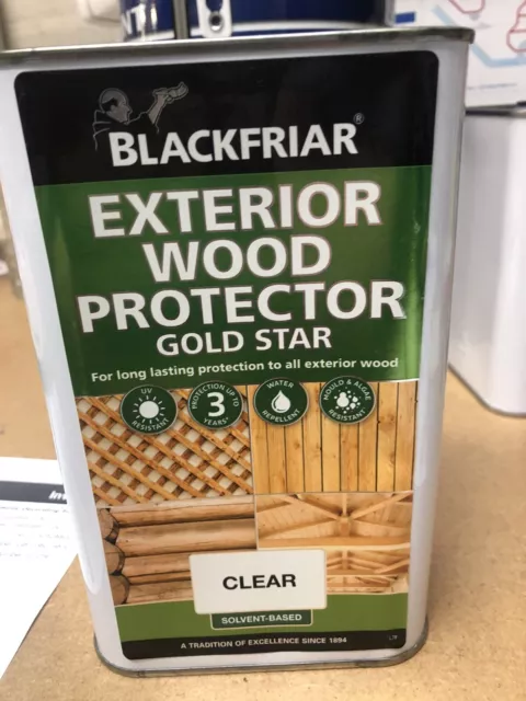Blackfriar’s Clear Gold Star Wood Preservative 1 Litre⭐️best Price