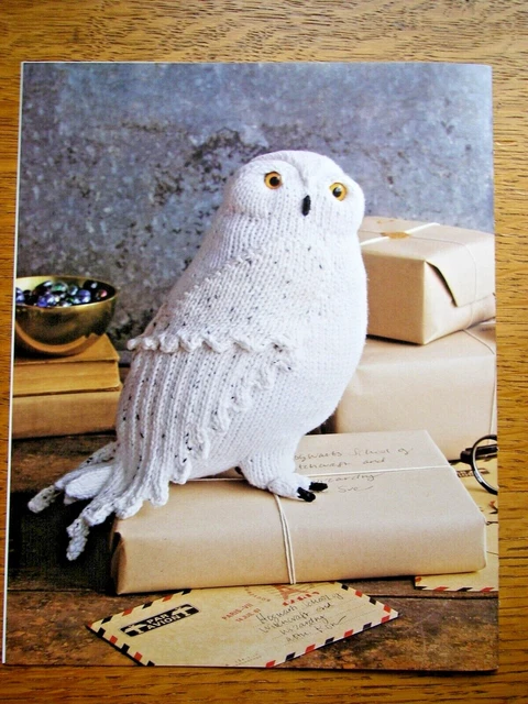HARRY POTTER HEDWIG The Owl Toy Knitting Pattern £7.99 - PicClick UK