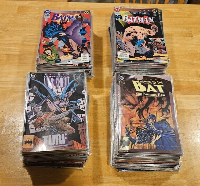 Huge Batman Lot - 214 Issues - Batman/Detective/LotDK/Shadow of the Bat - '93-97