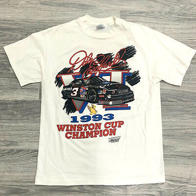 Vintage 1993 Dale Earnhardt Winston Cup Champs NASCAR Racing t shirt gift men