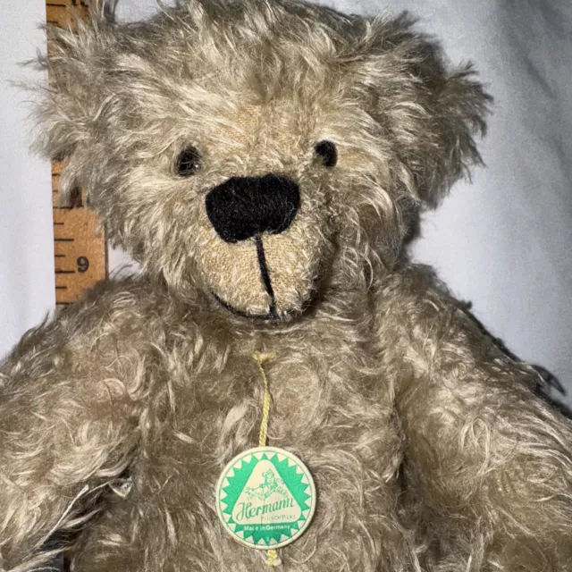 Hermann Teddy Bear Biggie Netzel Artist Bear Nr 239 A - Mohair 12” 5 Way Jointed