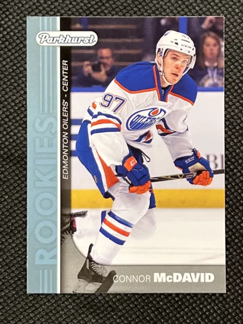 2015-16 Connor McDavid Upper Deck Parkhurst Rookies Blue #PR-1