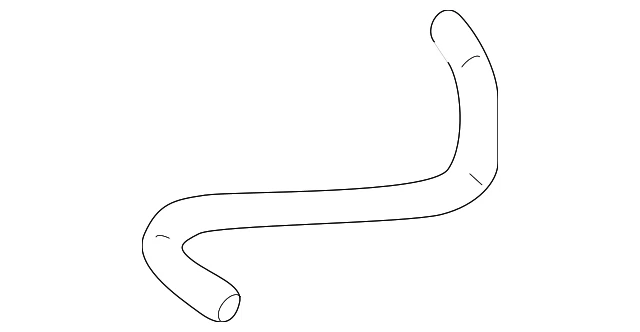 OEM NEW 2000-2004 VW Volkswagen Golf Jetta Engine Coolant Hose 1J0-121-096-Bh