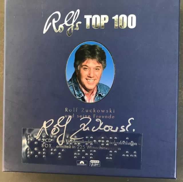 Rolf Zuckowski und seine Freunde – Rolfs Top 100 – Polydor - © 2007 – 5-CD-Box