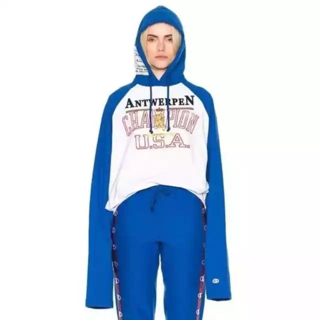 Vetements X Champion SS17 Antwerpen Hoodie Size S