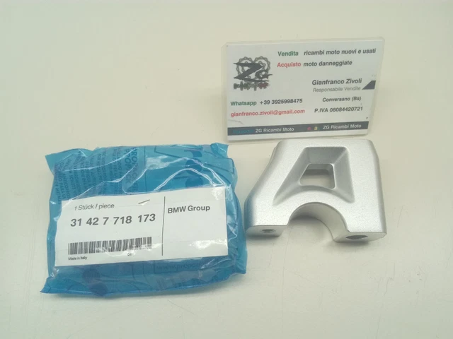 31427718173 Nuovo Originale BMW R1200GS staffa morsetto D28,5 inferiore manubrio