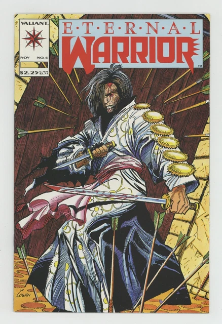 Eternal Warrior #4 VF- 7.5 1992 1st app. Bloodshot (cameo)