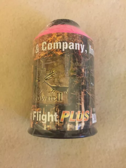 BROWNELL FAST FLIGHT Plus Bow String Material 1/4 Pound Fluorescent Pink  $39.95 - PicClick