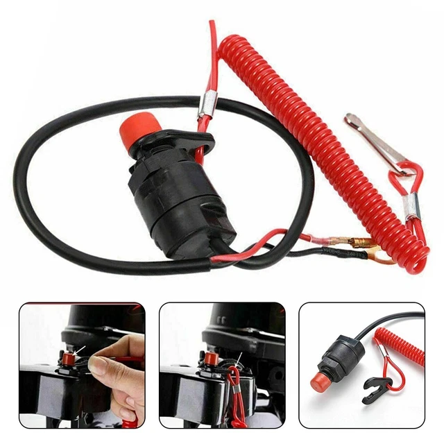 Interrupteur D'Arrêt D'Urgence Sécurité TPU Accessoire Simple Installation
