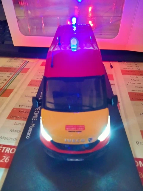 Modèle Réduit Renault Master 2014 PMA Sdis 04 - Échelle Non
