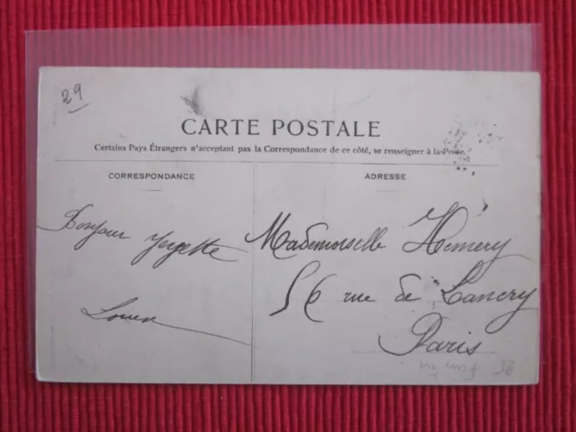 Cpa Written Stamp Morlaix Grande Rue Finistere 29 2
