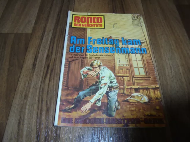 RONCO der GEÄCHTETE # 55 -- am FREITAG kam der SENSENMANN // 1973