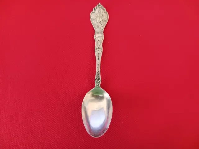 State Of Virginia  Sterling Silver Souvenir Spoon, By Manchester Silver Co.