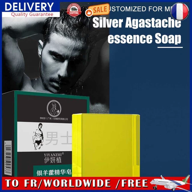 100g Bathing Soap Bar Hydrate Skin Body Cleanser Nourishing Moisturizing for Man