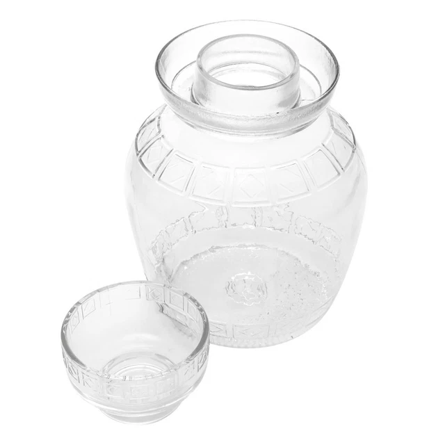 NQEUEPN 5pz Coperchi Barattolii di Vetro a Bocca Larga, Coperchio di Fermentazione per Barattoli di Vetro in Silicone Copertura per Barattoli di Vetro per Cantina Kimchi di Crauti da Cucina