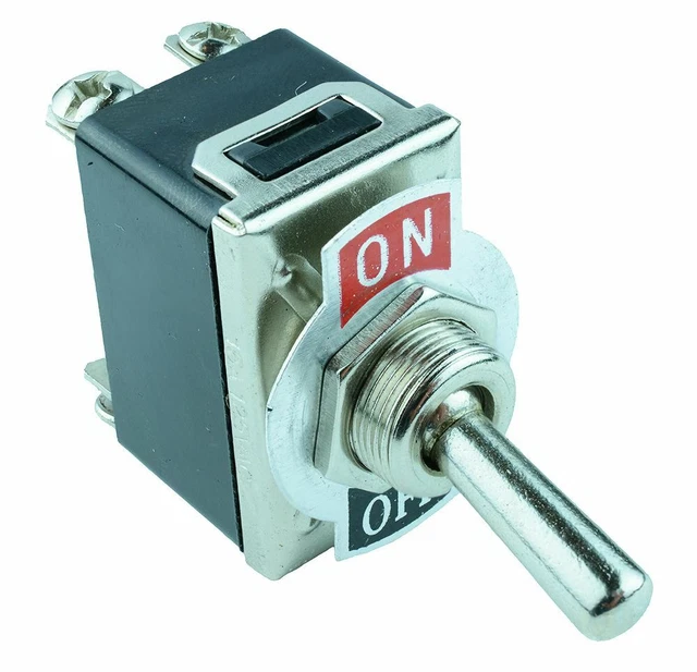 ONOFF TOGGLE SWITCH Screw Terminals 10A 250VAC DPST 13.30 PicClick