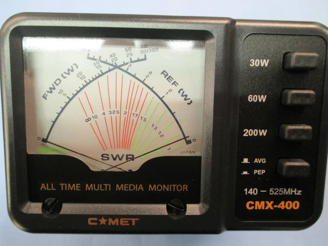COMET CMX-400 SWR & Power Meter Japan Compact measurement