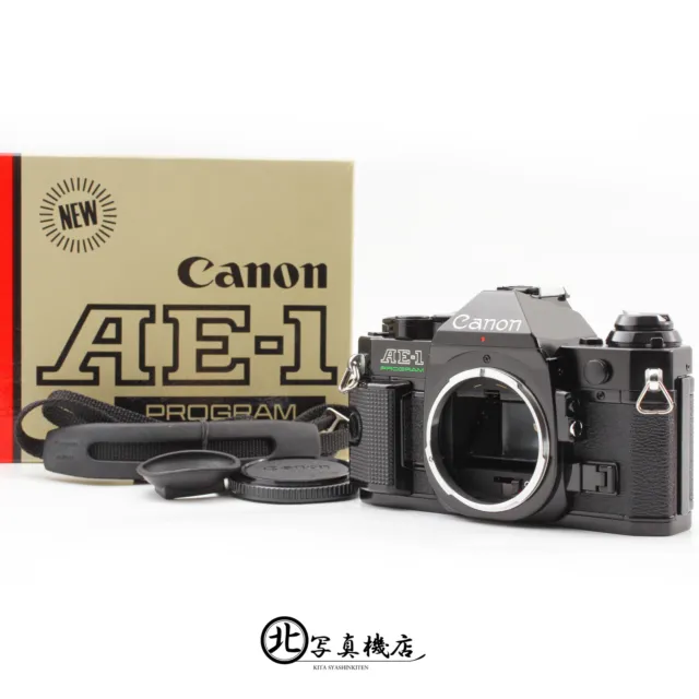 [Top MINT in BOX] Canon AE-1 Program black SLR 35mm film Camera body From JAPAN